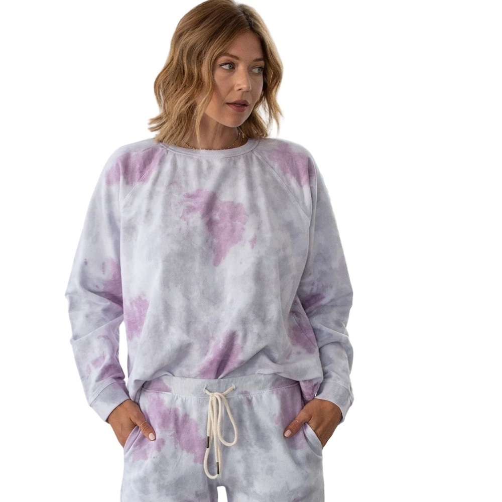 Lovestitch Moon Child Tie Dye Sweatshirt NWT Size S